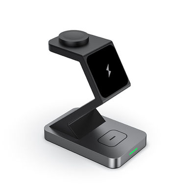 Хорошая цена X3 Безопасный магнитный быстрый заряд 9В 2А 3 в 1 беспроводное зарядное устройство онлайн