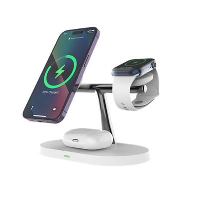 Хорошая цена Type-C Aii в одной беспроводной зарядке Подходит для мобильных телефонов наушники смотреть черно-белый онлайн