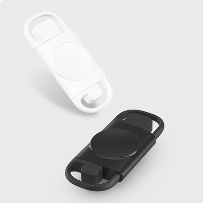Хорошая цена Беспроводное магнитное зарядное устройство для Apple Watch Легкий вес 0,8 унции Белый цвет Ввод 5В онлайн
