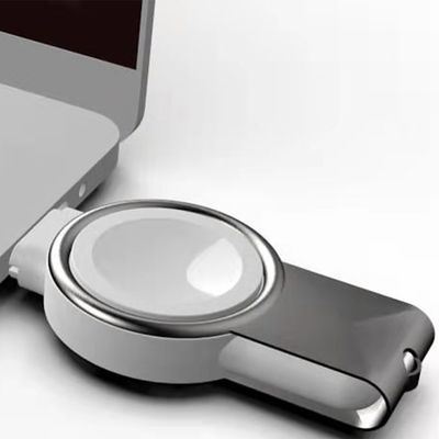 Хорошая цена Компактный белый беспроводный зарядное устройство Apple Watch с интерфейсом USB-A/C онлайн