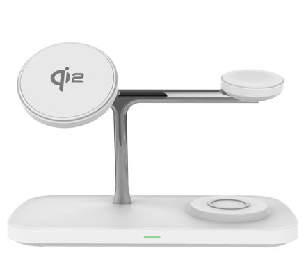 Хорошая цена 15 Вт Беспроводное магнитное зарядное устройство «5 в 1» онлайн