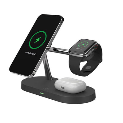 Хорошая цена Qi Standard Night Light беспроводное зарядное устройство с зарядкой для наушников и часов онлайн