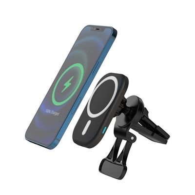 Хорошая цена 15 Вт зарядка мощность магнитное беспроводное зарядное устройство с мощным притяжением совместимо с большинством смартфонов онлайн