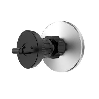 Хорошая цена Магнитное беспроводное зарядное устройство для автомобилей 15 Вт Max Air Vent Серебро/серый для телефонов Qi онлайн