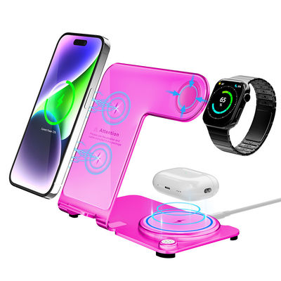 Хорошая цена 9V-2A (QC или PD) Входное компактное беспроводное зарядное устройство с эффективностью преобразования портов типа C и нормальной зарядкой ≥ 70% онлайн