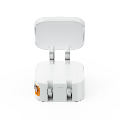 Хорошая цена Черно-белый 3 в 1 настольный ПК ABS Цинковый сплав Материал Traval Беспроводное зарядное устройство Дистанция 2-6 мм 9В-3А 12В-1.5А Входное напряжение и ток онлайн