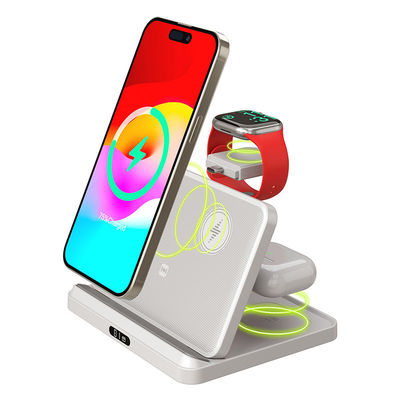 Хорошая цена A21 беспроводное быстрое зарядное устройство 3 в 1 Stand Charger поддержка Apple и Samsung Earphone / Iwatch быстрое зарядное устройство онлайн