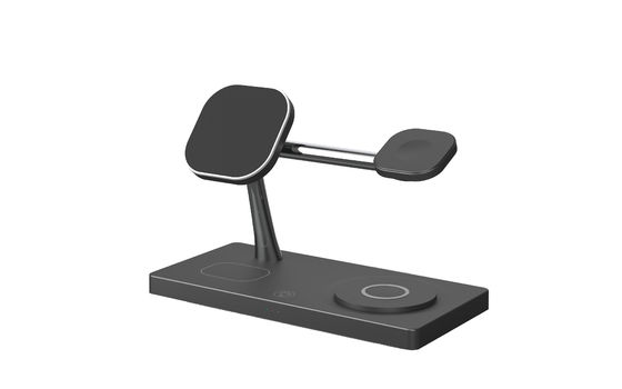 Хорошая цена T218 Многофункциональное беспроводное быстрое зарядное устройство зарядное устройство для телефонов Apple и Samsung зарядное устройство 15 Вт 10 Вт 7,5 Вт 5 Вт зарядное устройство с зарядным устройством ABS онлайн