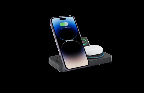 Хорошая цена Y388 Временное измерение эффективный цинковый беспроводный быстрый зарядник 15 Вт / 10 Вт Поддержка продуктов Apple и Sansung онлайн