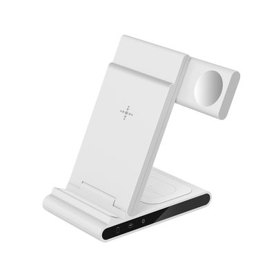Хорошая цена X1 3W Travel Wireless Charger 3 в одной зарядной станции 75% эффективность зарядки CE онлайн