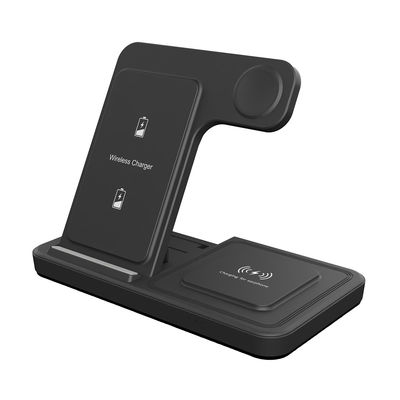15w многофункциональное беспроводное портативное зарядное устройство для Iphone черно-белый ABS metarial