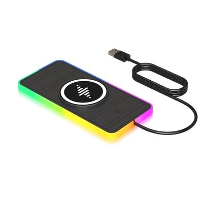 Совместимый телефон Apple и Airpods Автомобильное беспроводное зарядное устройство RGB Красочное