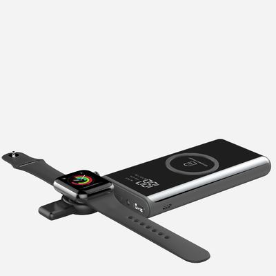 Хорошая цена Двойная совместимость зарядка Apple Watch и Samsung зарядное устройство 2.5W 1A Выход 2,5 часа полная зарядка онлайн