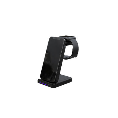 Хорошая цена 5W Max Power Compact Wireless Charger для зарядки наушников в черном белом фиолетовом сером цвете онлайн