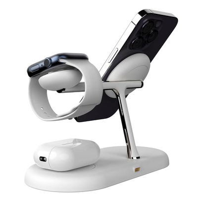 T256 Магнитное беспроводное зарядное устройство с светодиодным ночным светом и сенсорным переключателем