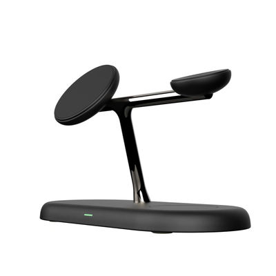 T256 Все в одном многофункциональное беспроводное зарядное устройство с светодиодным ночным освещением