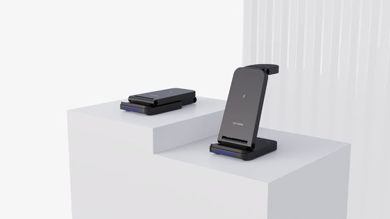 Складный зарядное устройство для мобильных телефонов ABS Metal S90 со светом для продуктов Apple и Samsung 9V-2A 5V-3A