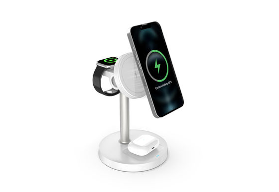 2025 New S11 Magnetic Wireless Fast Charger Mobile Phone Charging Apple And Samsung Phone Bracket