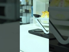 5 в 1 15W быстрое магнитное беспроводное зарядное устройство с ночным светом 2W Принимать индивидуальное логотип