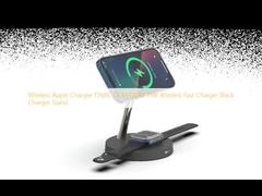 Беспроводное зарядное устройство Apple T268C OEM/ODM 15 Вт, беспроводное быстрое зарядное устройство, черная подставка для зарядки