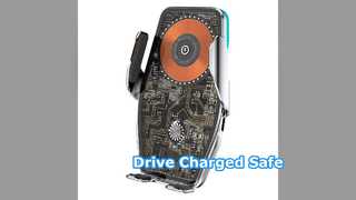 Быстрое автомобильное беспроводное зарядное устройство, магнитный держатель для телефона, 15 Вт